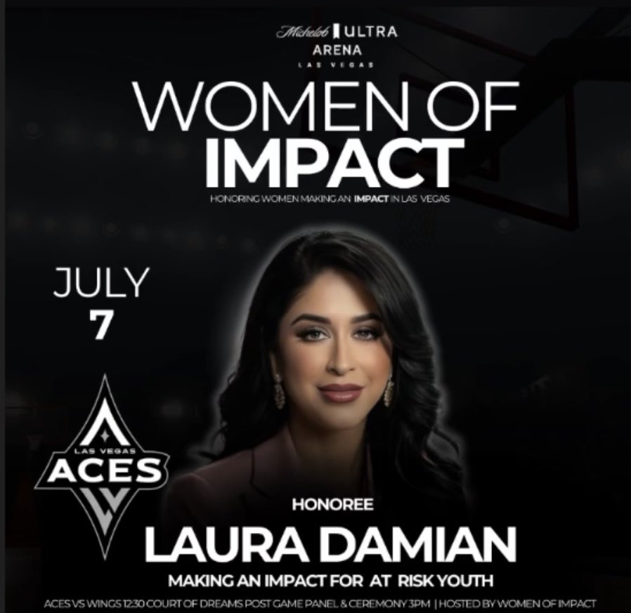 Your girl will be getting honored after the <a href="/LVAces/">Las Vegas Aces</a> game on July 7th 🥹🙏🏻✨