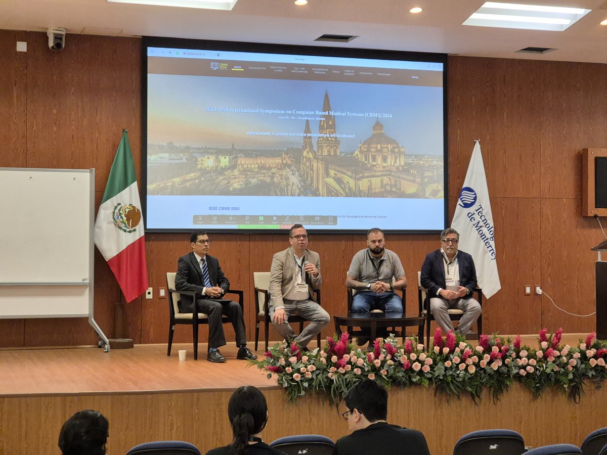 MEDAL_CTB's tweet photo. We are at @cbms_conference in Guadalajara, México, showing some of the last results of our projects at @CTBUPM. Here @alejandrorodgnz participated in the conference opening as @cbms_conference Steering Committee Chair. https://t.co/gywn9Jt4Qo