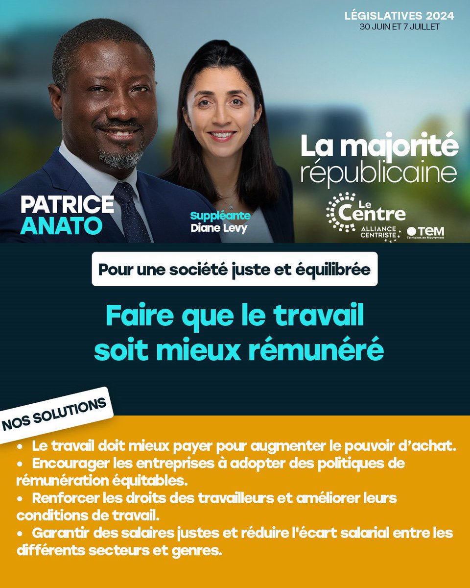 Chaque travailleur mérite une rémunération qui reflète ses compétences, son dévouement et son activité professionnelle. 
Nous allons non seulement améliorer les conditions de travail mais aussi encourager les entreprises à adopter des politiques de rémunération équitables.