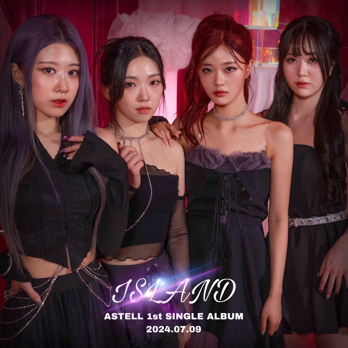 ASTELL_official's tweet photo. Astell 아스텔
Concept photo [ASTELL]
⠀
𝟭𝘀𝘁 𝗦𝗶𝗻𝗴𝗹𝗲 𝗔𝗹𝗯𝘂𝗺 ‘𝗜𝗦𝗟𝗔𝗡𝗗‘

📌2024.07.09

#아스텔 #astell #island #아일랜드 #별찌 #아이노 #리니 #마리나 #byeoljji #iknow #lynee #marina https://t.co/2KsVYb0ALU