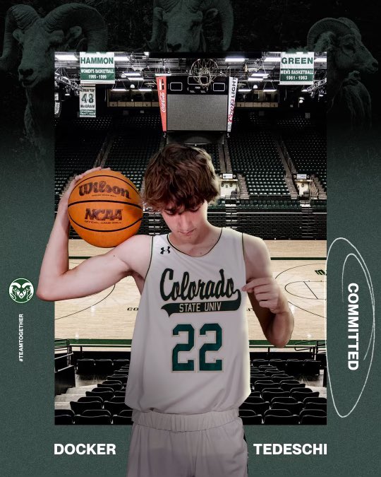 Beyond thankful to have the opportunity to be able to play for <a href="/coachNikoMedved/">Niko Medved</a> and the rest of the staff at Colorado State! Thank you to all of my Coaches and family for believing in me! Go RAMS!