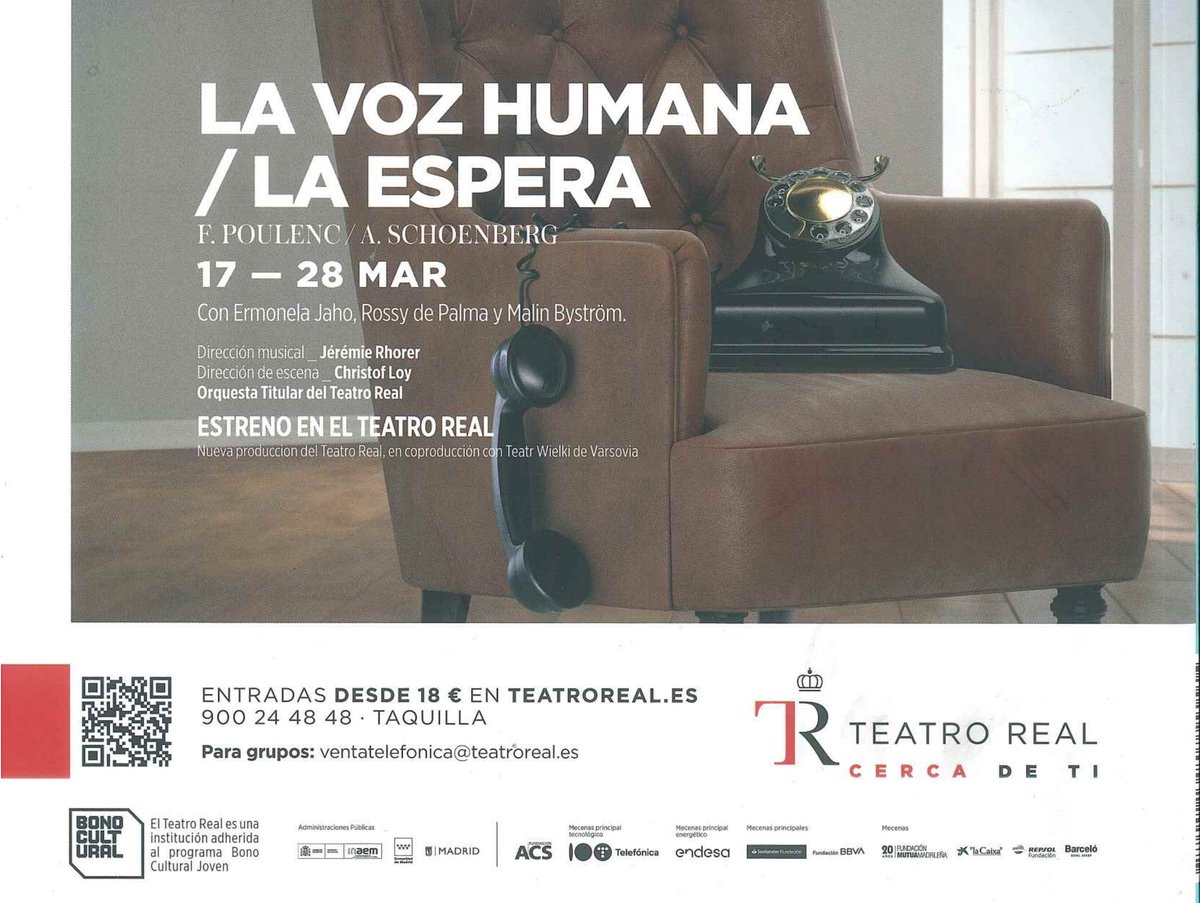 romaromae's tweet photo. "Todo debe palpitar" ❤️🔥
Entrevista a @ErmonelaJaho en la revista Scherzo (n. 404; marzo 2024).
Sobre Puccini y sus heroínas, Poulenc, el bel canto, el tiempo y el alma de la voz.
...
#ErmonelaJaho #Jaho #Diva #Yll #operaheartbeat #lavoix #Scherzo #Jahoistas #FuocoSacro https://t.co/u8muawymVp