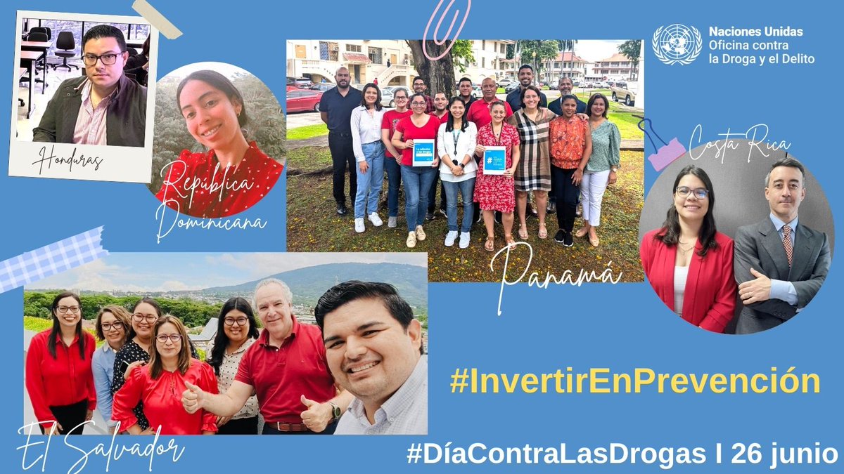 UNODC_ROPAN's tweet photo. En el #DíaMundialContraLasDrogas, prioricemos el bienestar de las personas y las comunidades en todo el mundo 🌎.
Juntas y juntos, podemos hacer una verdadera diferencia invirtiendo en prevención.
#ROPAN https://t.co/jFlTtmPBHn