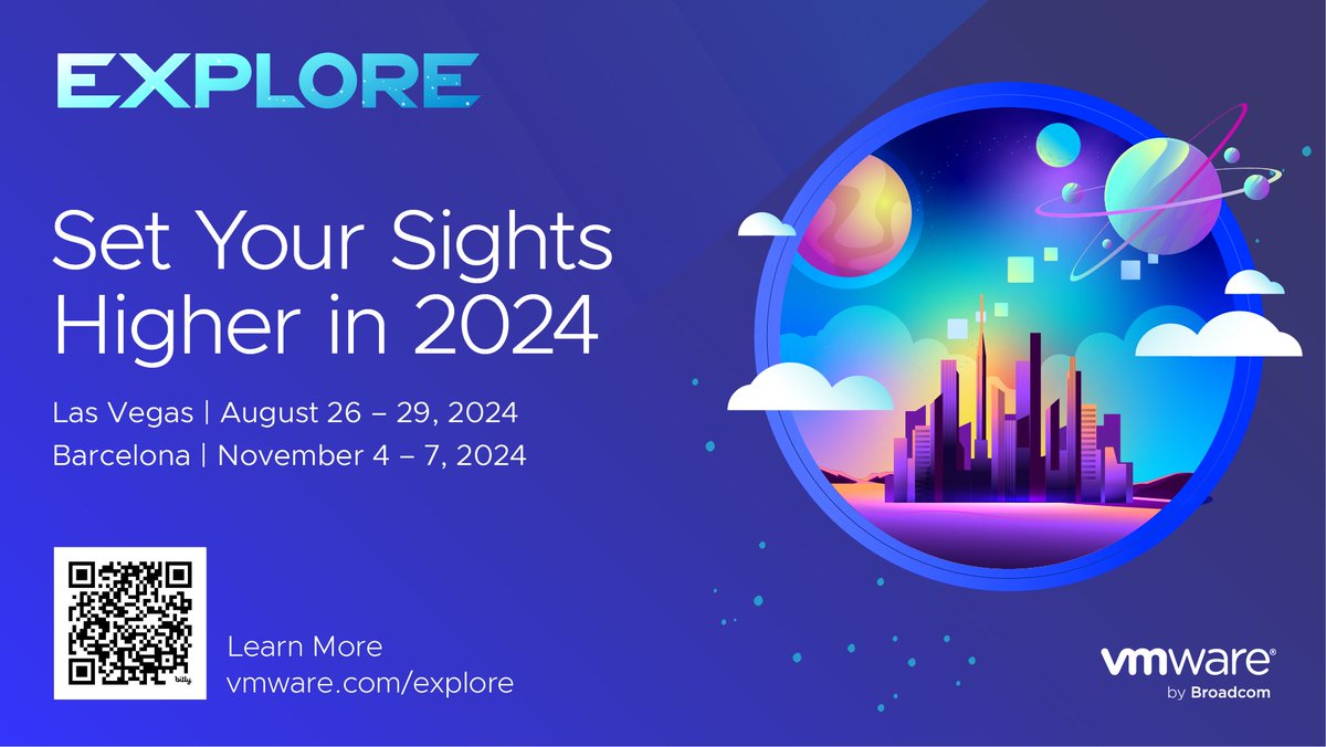 VMUGAdv's tweet image. Did you know Advantage members can save $100 USD on their ticket to #VMwareExplore in Las Vegas or Barcelona? Save that coin! 

Register for #Explore ➡️ bit.ly/3KxVdCz 
Join #Advantage ➡️ bit.ly/43Tm6ZI