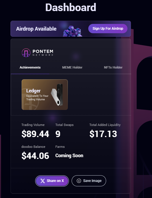 Mustafa875844's tweet photo. Just checked out my achievements on Liquidswap Dashboard - wow, I've been swapping lots of tokens on Aptos: https://t.co/nfTDHbLIlm 

@PontemNetwork  #LiquidswapDashboard https://t.co/Bt1SJ4HhjK https://t.co/B8aI65Rekb