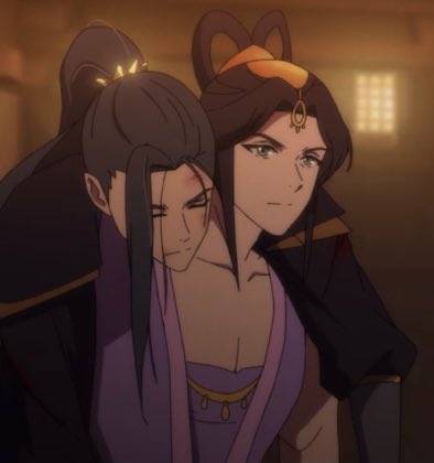 dailybeefleaf's tweet photo. here’s shi qingxuan carrying his ming-xiong to bless your tl’s https://t.co/iqXQTih4sI