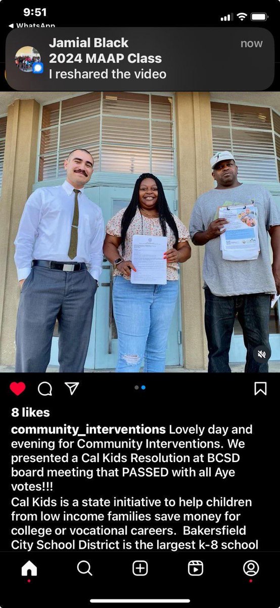 Community Interventions presented a <a href="/CalkidsProgram/">CalKIDS Program</a> Resolution at BCSD board meeting that was passed with all Aye votes! ✊🏾🙌🏾💗