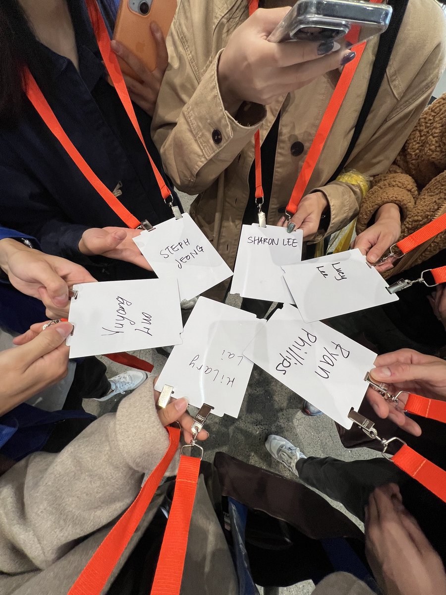 bespoke <a href="/runwayml/">Runway</a> design team name tags @ config!! 🤪