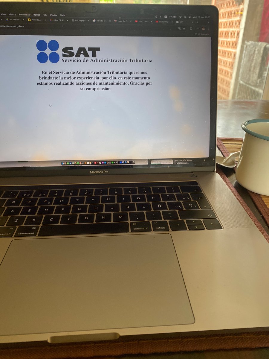 Aquí esperando a ver cuando el Sat trabaja para que uno cumpla. #strike3 #sat #aunpatetico
<a href="/SATMX/">SATMX</a> 
#siganvotandopor