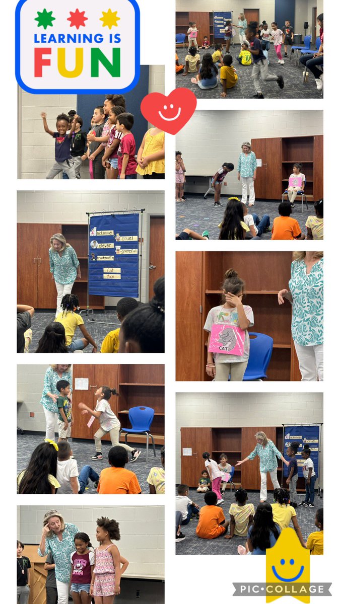 He raised his hand to tell Karen Lowery “you sound very good when you tell stories”. She replied with…“well then, let me tell you another one!” ❤️📖☺️ @Swenke_AP <a href="/BrazeltonMrs/">Mrs_Brazelton</a> <a href="/chawkcyfair/">Cournette’ Hawkins, M.Ed</a> #CFISDSummerEmery