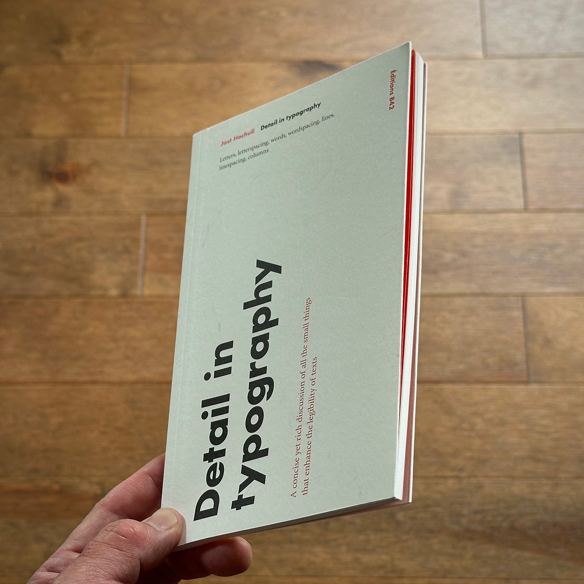 Love this book, “Detail in #Typography” is an essential book written by Swiss #typographyer #JostHochuli.

@SwipeBook #Design #GraphicDesign #SummerReading #BookDesign #EditorialDesign #DesignEducation