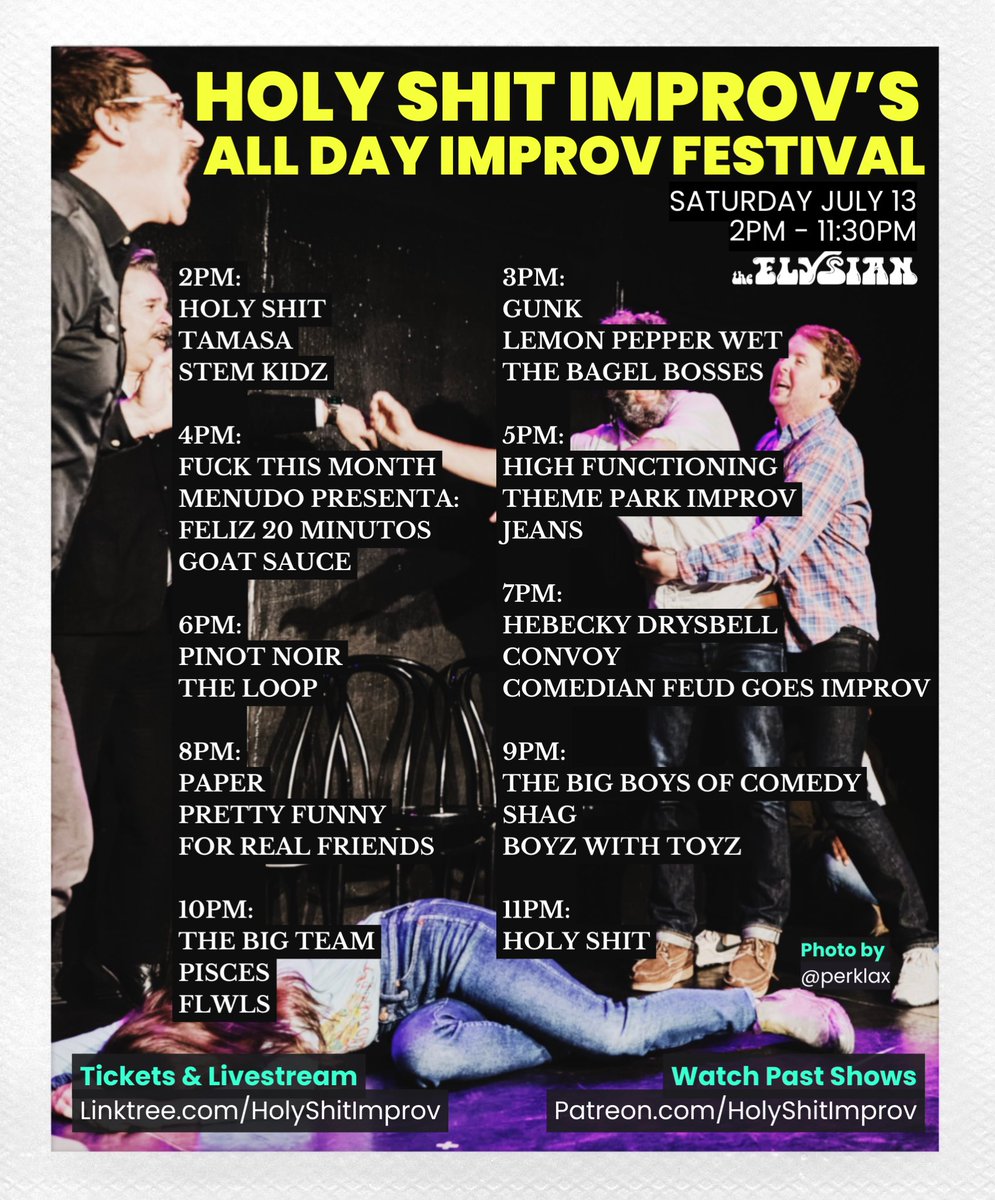 Holy Shit Improv tweet media