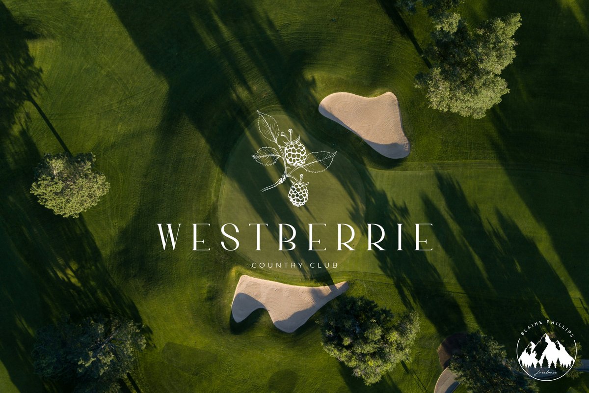 blainerphillips's tweet image. Logo concept #2 for Westberrie CC @ryanknorr