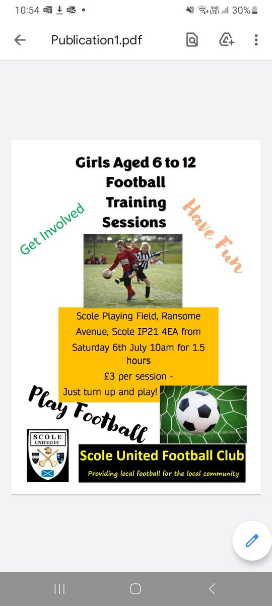 🚨 Important Announcement 🚨 

Saturday 6th July we’re hosting a girls training session ranging from the ages 6-12! If this is something your children would be interested in then please either get in touch or turn up on the 6th July! All the necessary information is below 💛🖤