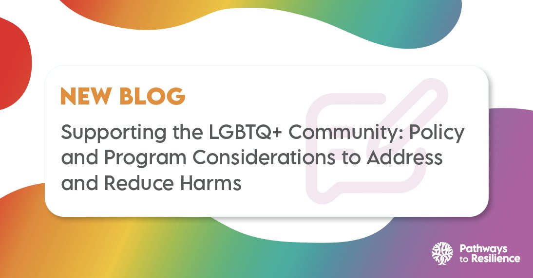 As the end of Pride Month 2024 draws closer, Pathways to Resilience is sharing insights about how policies and programs can be more supportive of LGBTQ+ people. Read more on our blog. ➡️pathways-us.org/2024/06/26/sup…… #LGBTQ #EqualityForAll #MentalHealth