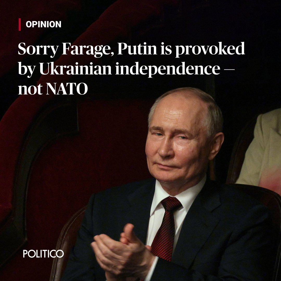 OPINION: Vladimir Putin’s decision to invade Ukraine was the product of imperial ambitions deeply rooted in Russian history.

He wasn’t provoked into waging war because of NATO enlargement, which he sees as posing no discernible threat.

🔗 trib.al/RjH2dIh