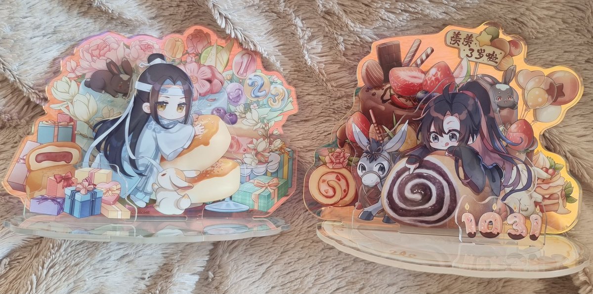 Familienzuwachs 🥰🥰🥰 Ich krieg einfach nicht genug von den hübschen Aufstellern 😇 #mdzs #MoDaoZuShi #danmei