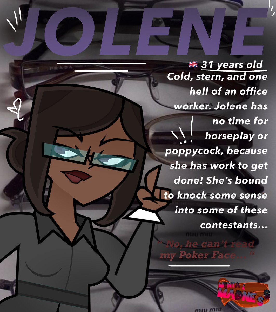 MentaIMadness's tweet image. “ RUSSIAN ROULETTE IS NOT THE SAME WITHOUT A GUN… “

Meet Jolene! The Office Siren.. 🚨 

Will Jolene work hard enough to earn that precious million? Find out on #MentalMadness! 😳