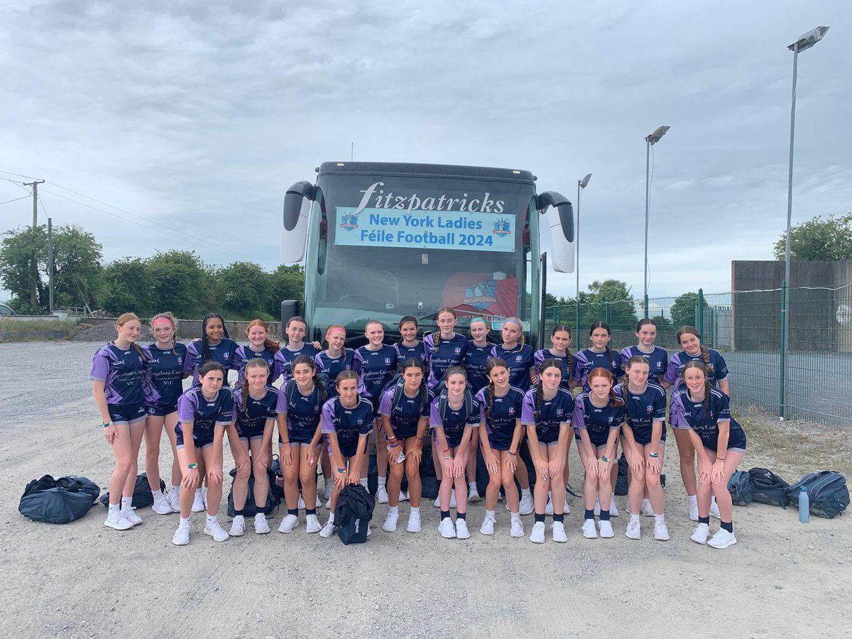 fitzpatrickcoac's tweet photo. Busy week for Cel looking after the New York Ladies GAA.
Wishing the team the best of luck in the Féile this weekend. 
#fitzpatrickcoaches
#feile2024
#newyorkladiesfeile24
#ladiesgaa
#NewYorkGAA https://t.co/nWqAji4CJb