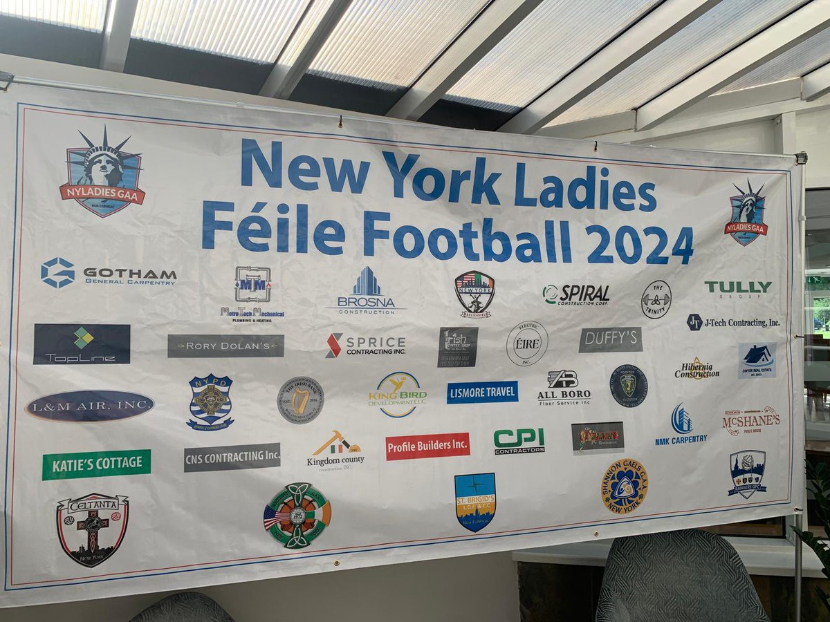 fitzpatrickcoac's tweet photo. Busy week for Cel looking after the New York Ladies GAA.
Wishing the team the best of luck in the Féile this weekend. 
#fitzpatrickcoaches
#feile2024
#newyorkladiesfeile24
#ladiesgaa
#NewYorkGAA https://t.co/nWqAji4CJb
