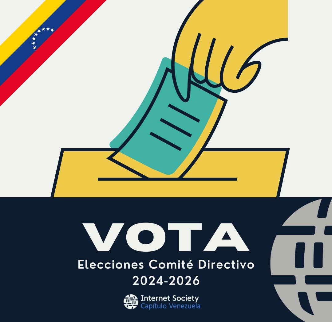 ISOC_Venezuela's tweet photo. En nombre del Comité Electoral de ISOC Venezuela, te invitamos cordialmente a participar en la elección del Comité Ejecutivo del Capítulo para el periodo 2024 -2026.
 
El período de votación mediante correo electrónico culminará el día 16 de julio de 2024.
 
Abro 🧵🪡 https://t.co/5mtUjc4b3p