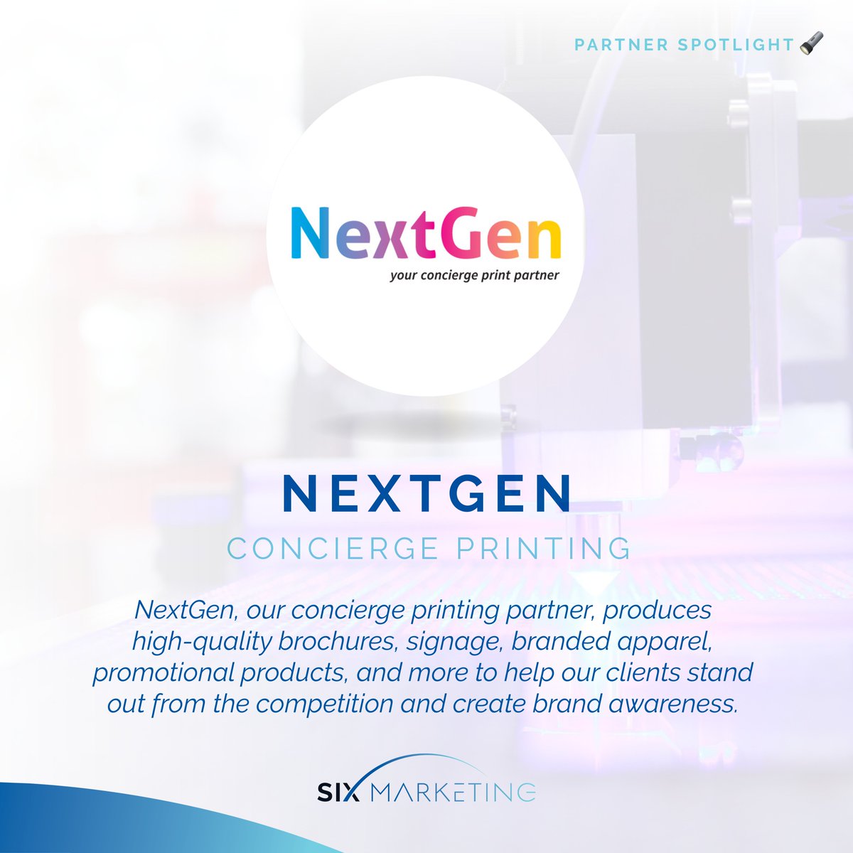Collaboration is one of our core values at SIX. We collaborate with some of the best partners in the world, and today, we thank one in particular: NextGen.

Interested in partnering with SIX? Email leah@six.marketing. And let's chat about how we can help each other grow! 📈