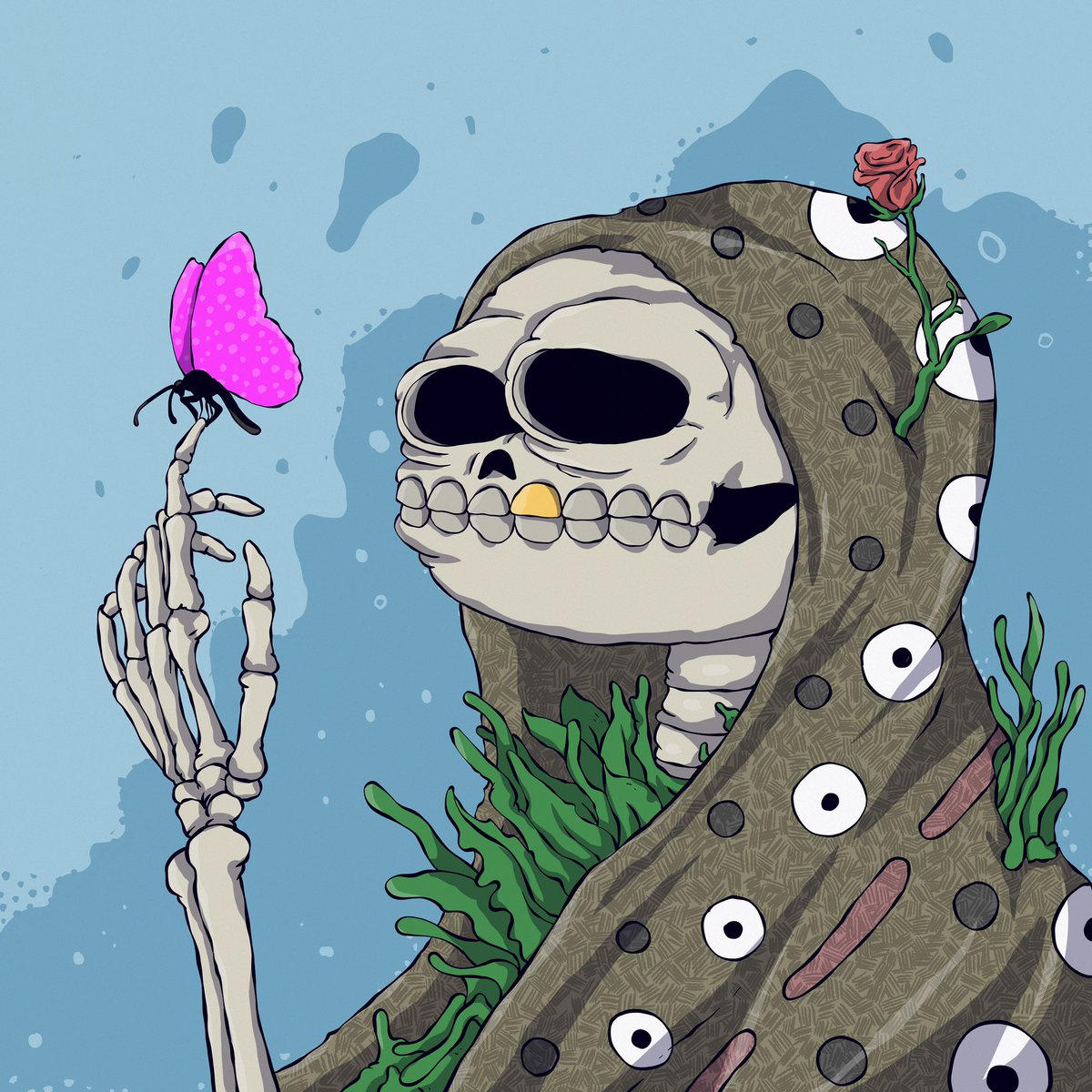 RealPepeSkull's tweet photo. You need to be imagining all the time, imagining yourself outside the walls of your own $SKULL 💀🦋🌹 https://t.co/HD010UKDn0