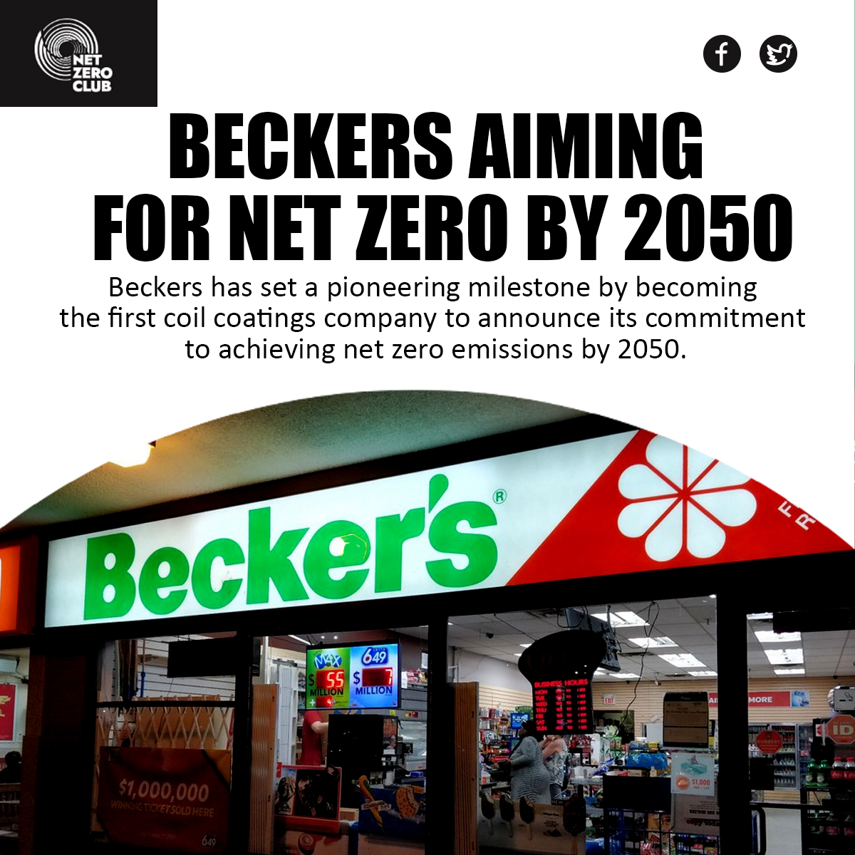 _NetZeroClub's tweet image. Beckers is the first coil coatings company to commit to net-zero emissions by 2050, aligning with a strategy to reduce emissions across its value chain. Visit net-zeroclub.co.uk to explore sustainable solutions.
#sustainability #netzero #climatechange #carbonfootprint