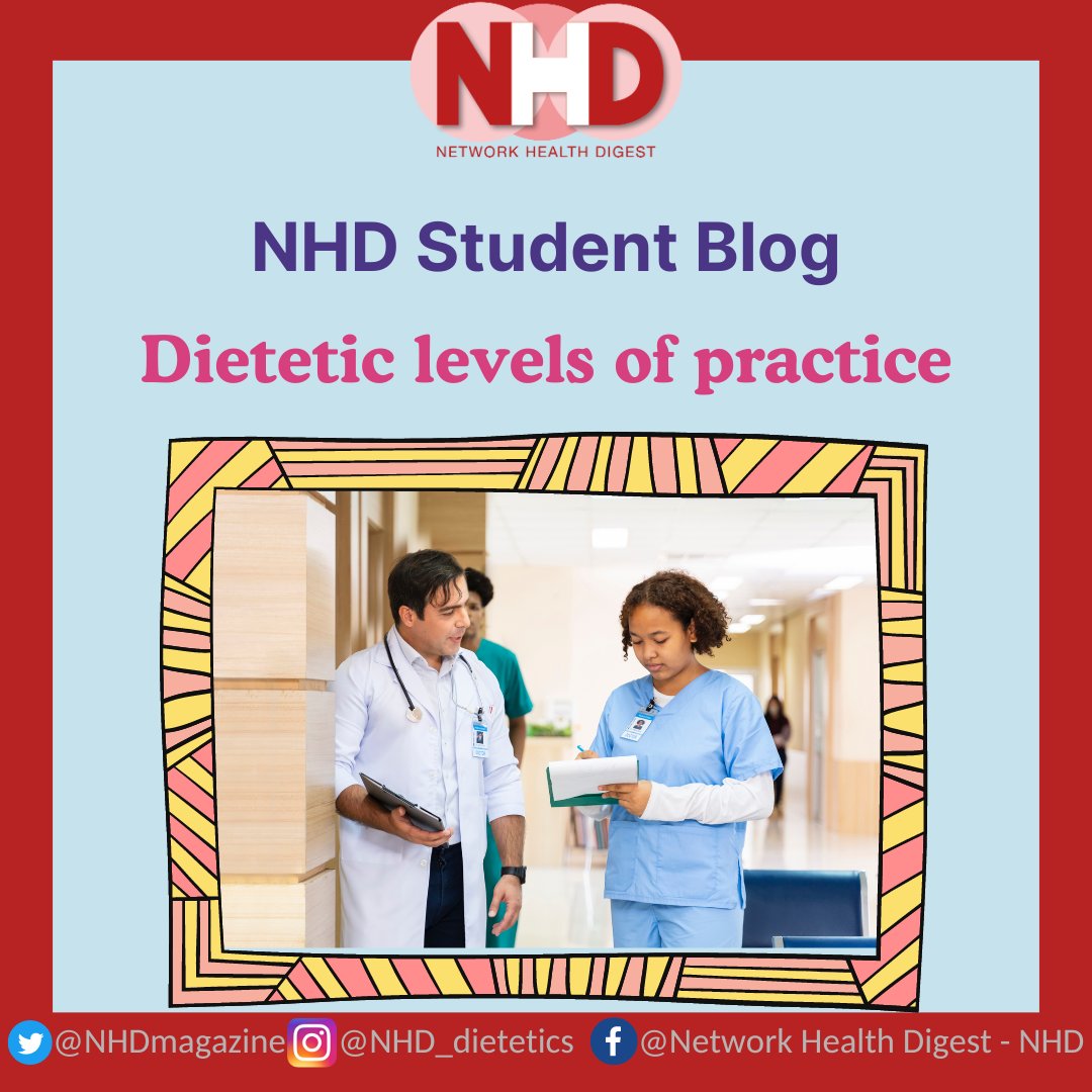 Network Health Digest (@nhdmagazine) on Twitter photo 📰 NHD Student Blog Series 📰
In this NHD student blog, Siân Cunningham, MSc, RD, AFHEA explains what is meant by the different levels of dietetic practice.
<a href="/BDA_Dietitians/">British Dietetic Association</a> <a href="/NDHullUni/">Uni of Hull: MSc in Nutrition & Dietetics</a> <a href="/SurreyDietetics/">Surrey Dietetics</a>
<a href="/KCLNutritionSoc/">KCL Nutrition & Dietetic Society</a> <a href="/LBUDieteticssoc/">Leeds Beckett Nutrition and Dietetics Society</a> @siancunningham2 <a href="/NCLDietetics/">Dietetics at Newcastle University</a> 📰 NHD Student Blog Series 📰
In this NHD student blog, Siân Cunningham, MSc, RD, AFHEA explains what is meant by the different levels of dietetic practice.
<a href="/BDA_Dietitians/">British Dietetic Association</a> <a href="/NDHullUni/">Uni of Hull: MSc in Nutrition & Dietetics</a> <a href="/SurreyDietetics/">Surrey Dietetics</a>
<a href="/KCLNutritionSoc/">KCL Nutrition & Dietetic Society</a> <a href="/LBUDieteticssoc/">Leeds Beckett Nutrition and Dietetics Society</a> @siancunningham2 <a href="/NCLDietetics/">Dietetics at Newcastle University</a>
