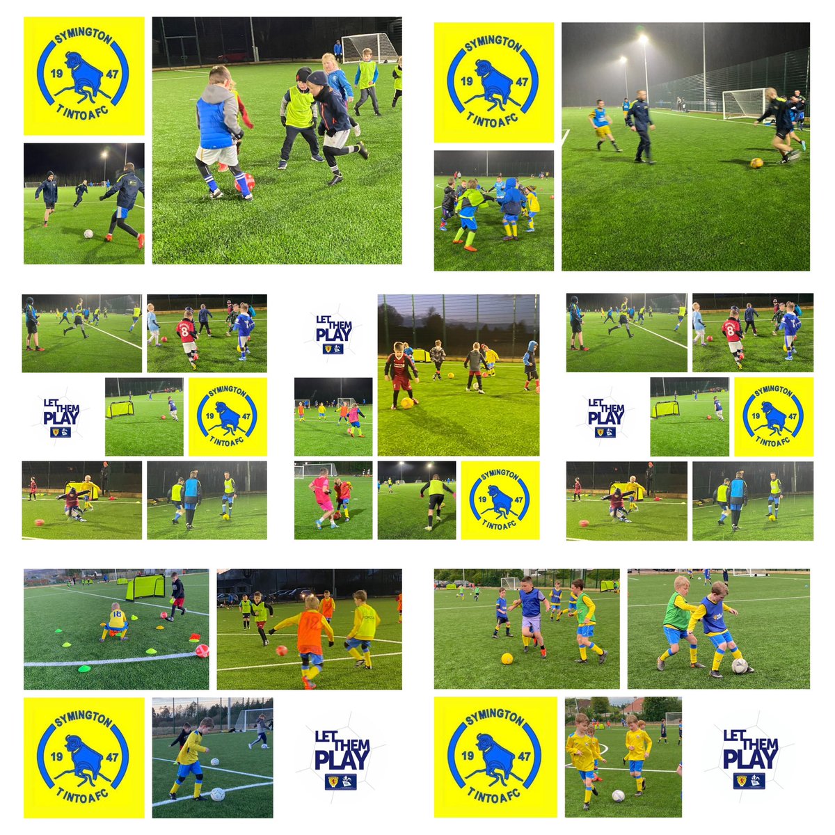 ScotFASouthWest's tweet photo. #PowerOfFootball | A great last night in the ☀️ with a brilliant community Club @SymTinto 👍🏼⚽️ It’s been a pleasure to work alongside &amp; support a fantastic Club, surrounded by good people, who only want the best for their players 🙏🏻❤️ It’s one Club &amp; one family 💛💙 #LetThemPlay https://t.co/WtxevIvU8U