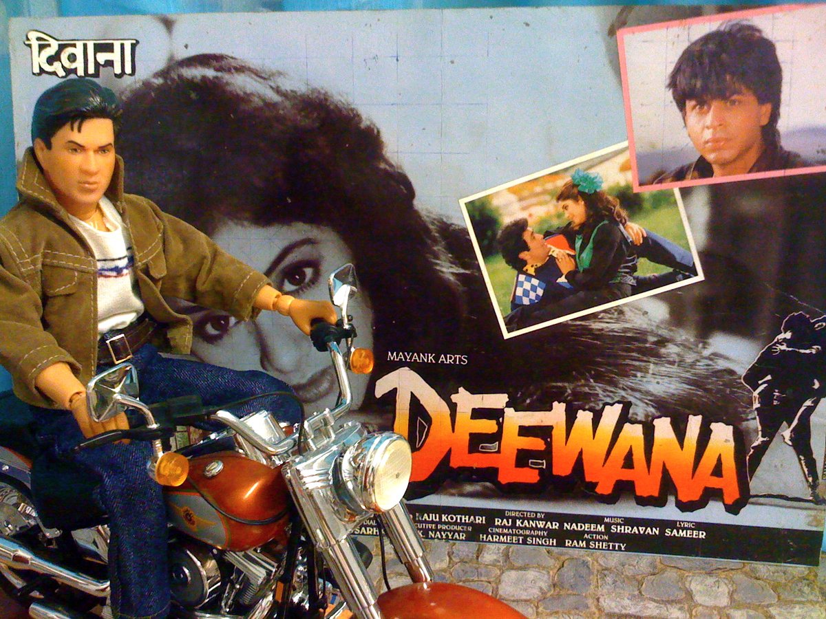 breakfreeofbox's tweet photo. @Bollywoodirect @iamsrk Miss you @iamsrk! But we know U r coming up with what's next to amaze the world with what we didn't even know we need, but you always DO! #Deewana #SRK doll tributes with much love from L.A.! 🌴📷 #32YearsOfShahRukhKhanEra #32yearsofdeewana #32YearsOfSRK #32YearsOfShahRukhKhan https://t.co/3udvNAaEC3