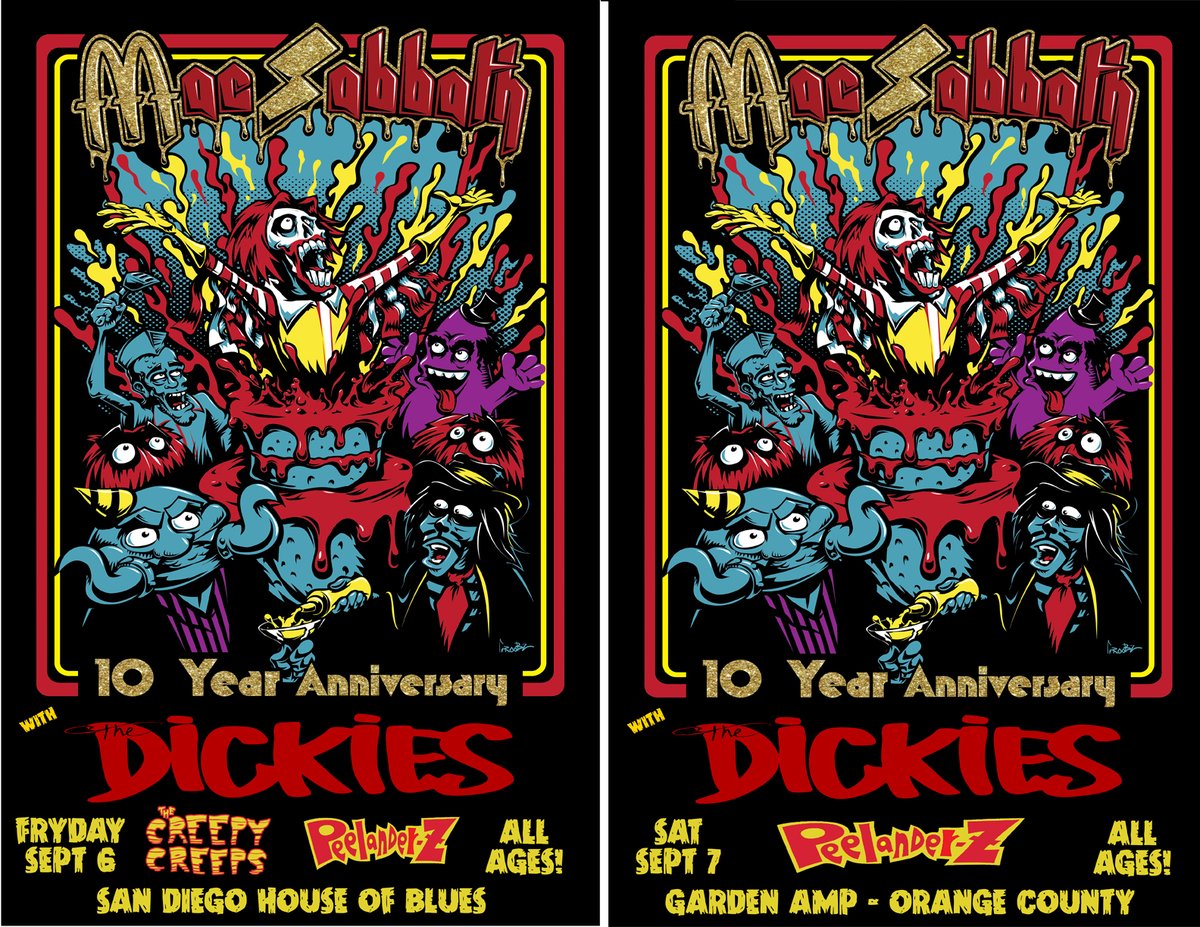 Sept. 6th &amp; 7th will be BITCHIN' with <a href="/MacSabbath/">Mac Sabbath</a> !