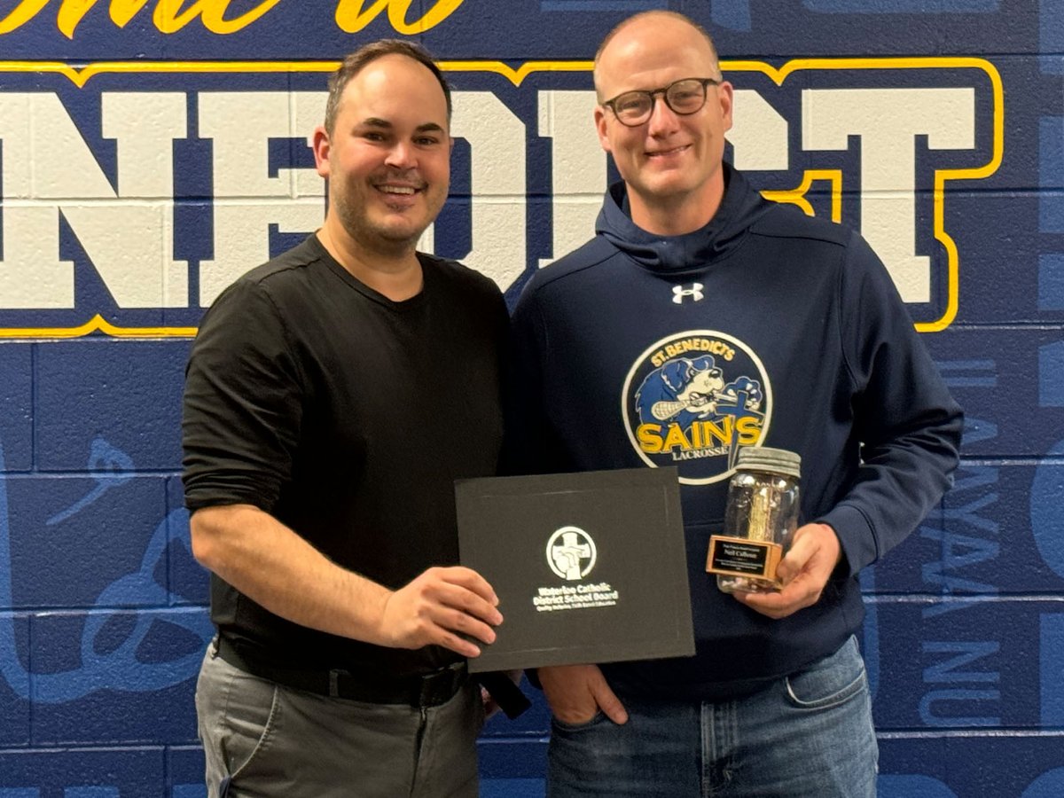 Waterloo Catholic DSB tweet media