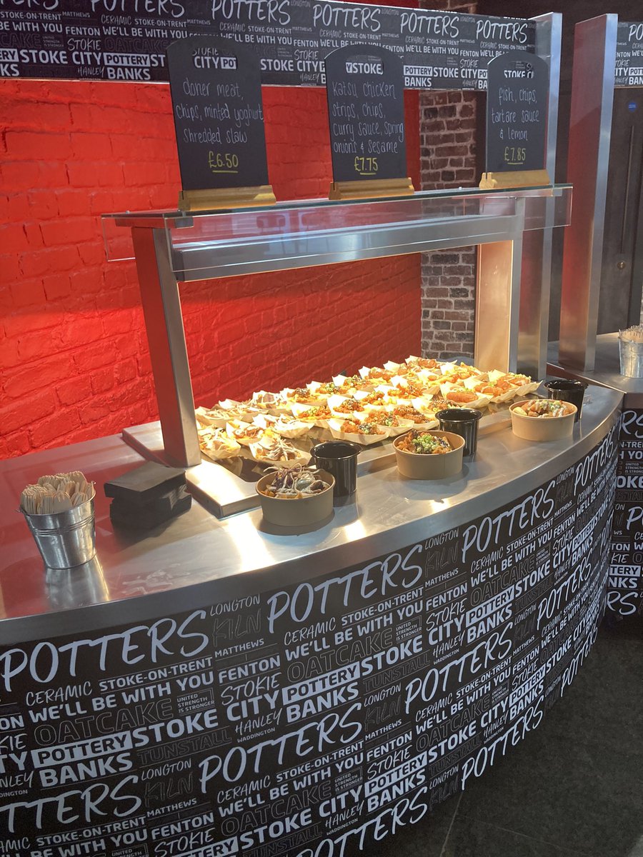 ROBANDTHEMOB's tweet photo. #ThankYou to @JonWalters19 and all the commercial team @stokecity for an extremely positive and forward thinking Matchday Experience Fans Assembly tonight ๐ #GreatIdeas #GreatFood #GreatInteraction https://t.co/rIwpWPjTVU