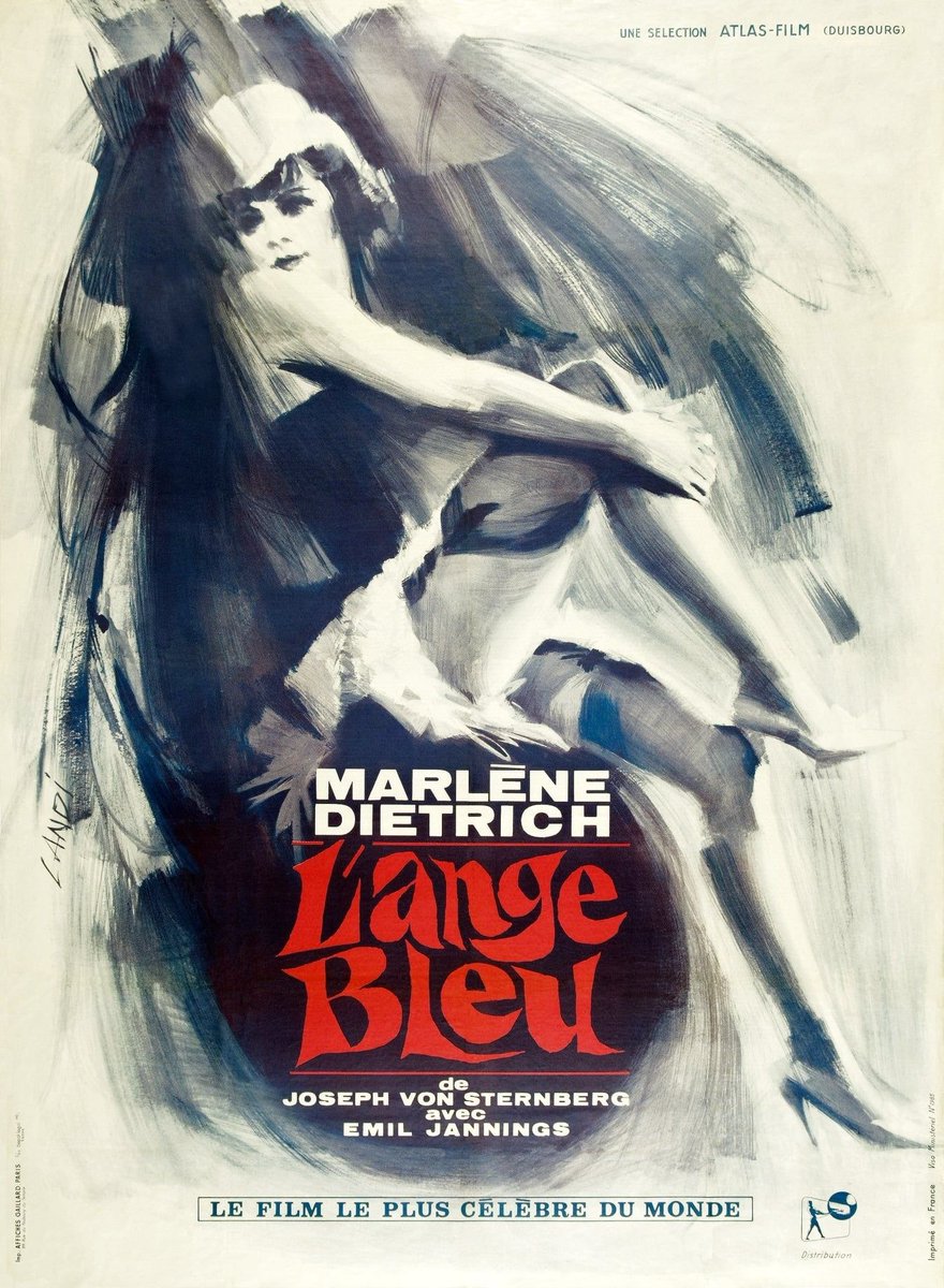 loucinefil's tweet image. Découvrez la critique du film L&apos;ANGE BLEU (1930) sur le site loucinefil.com
#langebleu #josefvonstenberg #marlènedietrich #emilhjannings #cabaret #chute #déchéance #culotte #chant #parlant #canari #désir #pulsion #professeur #classe #tentatrice #sensualité #humiliation