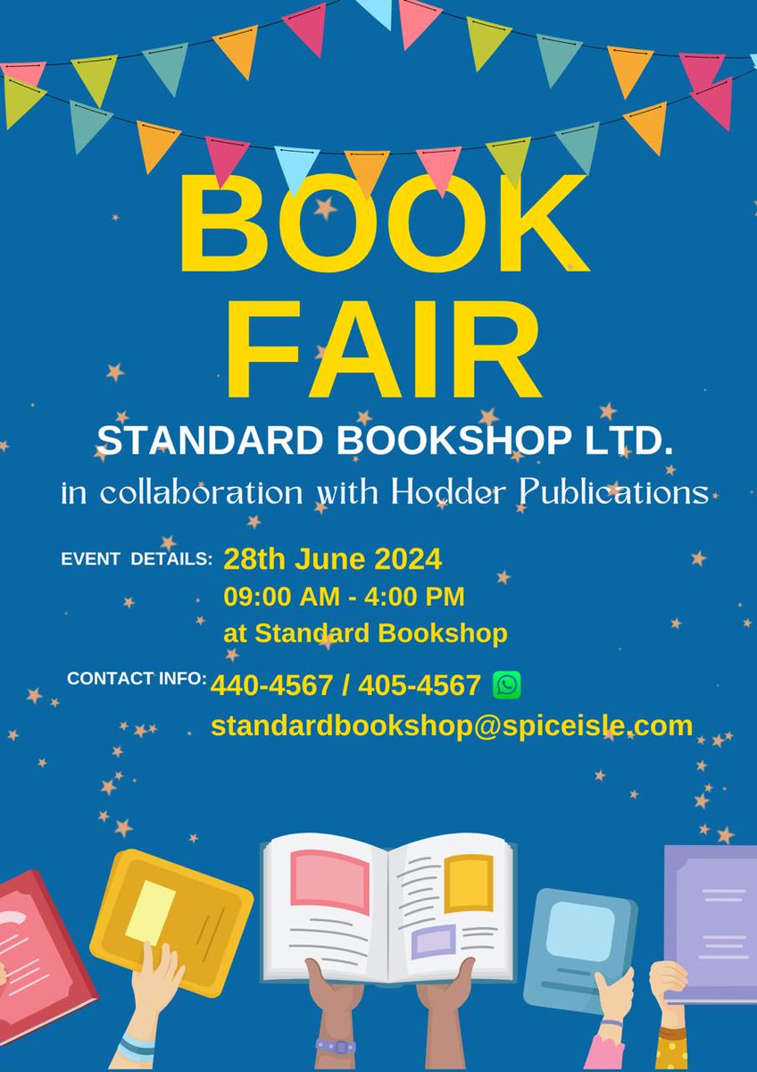 Standard BookShop Book Fair thebarnaclenews.com/standard-book-… via <a href="/TheBarnacleNews/">The Barnacle News</a> 
.
.
.
.
#BookFair #Books #Education #Grenada