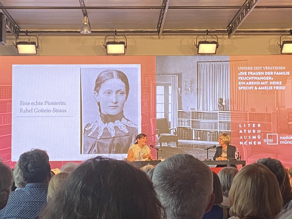 Frau R (@ius_res) on Twitter photo Und nach dem Regen kommt die Abendsonne ☔️ lang erwartete Lesung mit <a href="/HeikeSpecht/">Heike Specht</a> und #AmelieFried im <a href="/LithausMUC/">LiteraturhausMünchen</a> über die #FeuchtwangerFrauen #Lehel #München Und nach dem Regen kommt die Abendsonne ☔️ lang erwartete Lesung mit <a href="/HeikeSpecht/">Heike Specht</a> und #AmelieFried im <a href="/LithausMUC/">LiteraturhausMünchen</a> über die #FeuchtwangerFrauen #Lehel #München