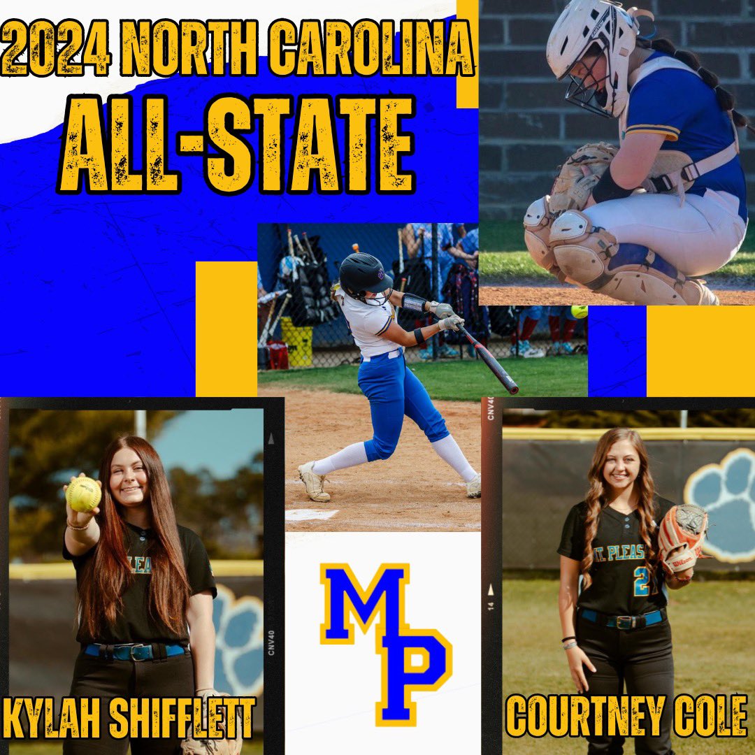 MPHS Varsity Softball (@mount_softball) on Twitter photo Congratulations to our 2024 All-State selections <a href="/courtneyc2025/">Courtney Cole</a> & <a href="/KylahShifflett/">Kylah Shifflett</a> ! 🥎
<a href="/MPTigerPride/">Mount Pleasant Athletics</a> Congratulations to our 2024 All-State selections <a href="/courtneyc2025/">Courtney Cole</a> & <a href="/KylahShifflett/">Kylah Shifflett</a> ! 🥎
<a href="/MPTigerPride/">Mount Pleasant Athletics</a>