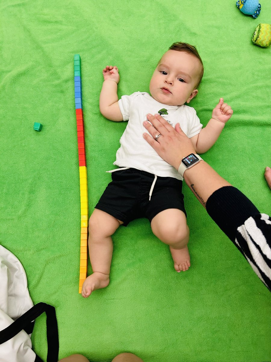 Mrs_SBrito's tweet photo. 💚 Our very last visit with our tiny roots of empathy teacher! Baby Anthony has taught us so much this year! @RootsofEmpathy 💚 https://t.co/BgQuWxe6o9