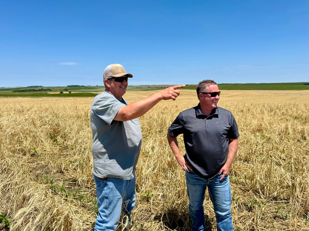 redoxgrows's tweet photo. Farmer collaborator Tom Haase is excited to see the power of Redox's sequential product applications in his fields around Central Nebraska. Tom applied RDX-N and will be applying Mainstay Si in the next week. We're looking forward to seeing the results! #RedoxResults #FieldTrial https://t.co/OgKRUiS5ik