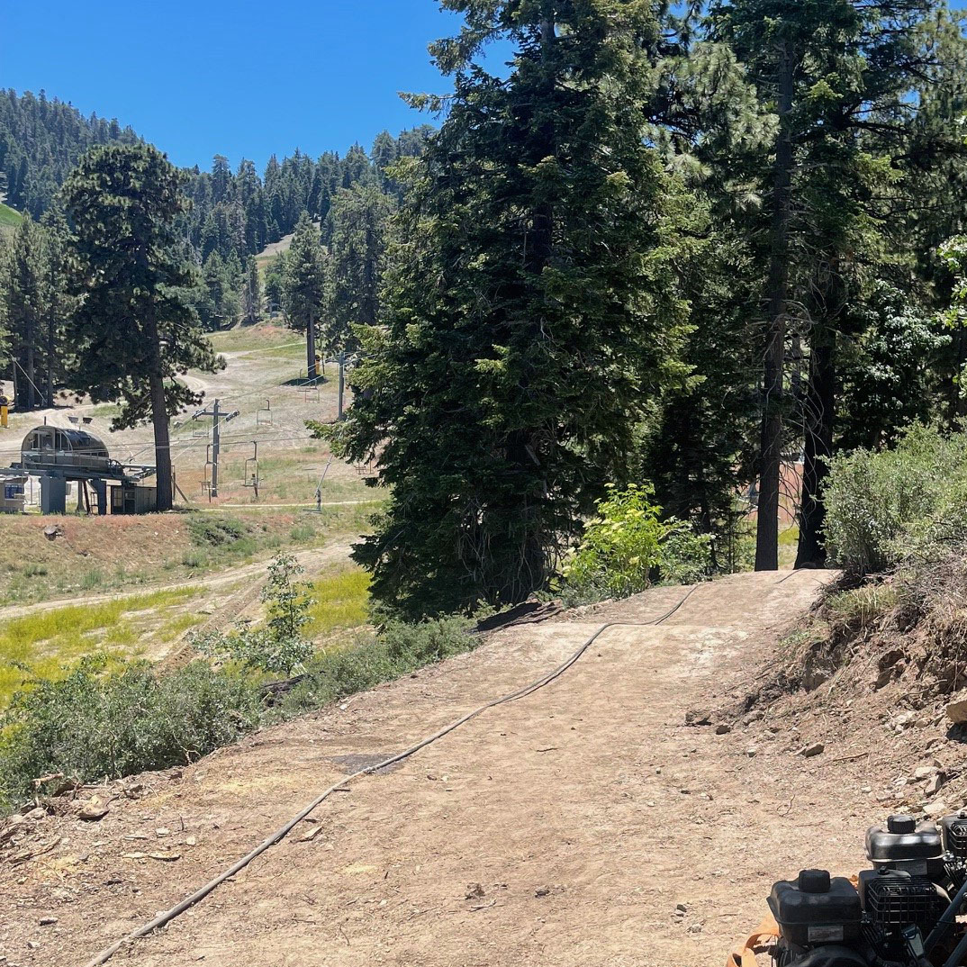mthigh's tweet photo. Get a glimpse of the new Mountain Biking trail construction underway. 5+ miles of new terrain is scheduled to open this fall. We can't wait! Keep in touch for weekly updates or tap the link to ... https://t.co/18wi2KwtD4  #mthigh #mountainbiking #summer24 https://t.co/mzEwPPBy5D