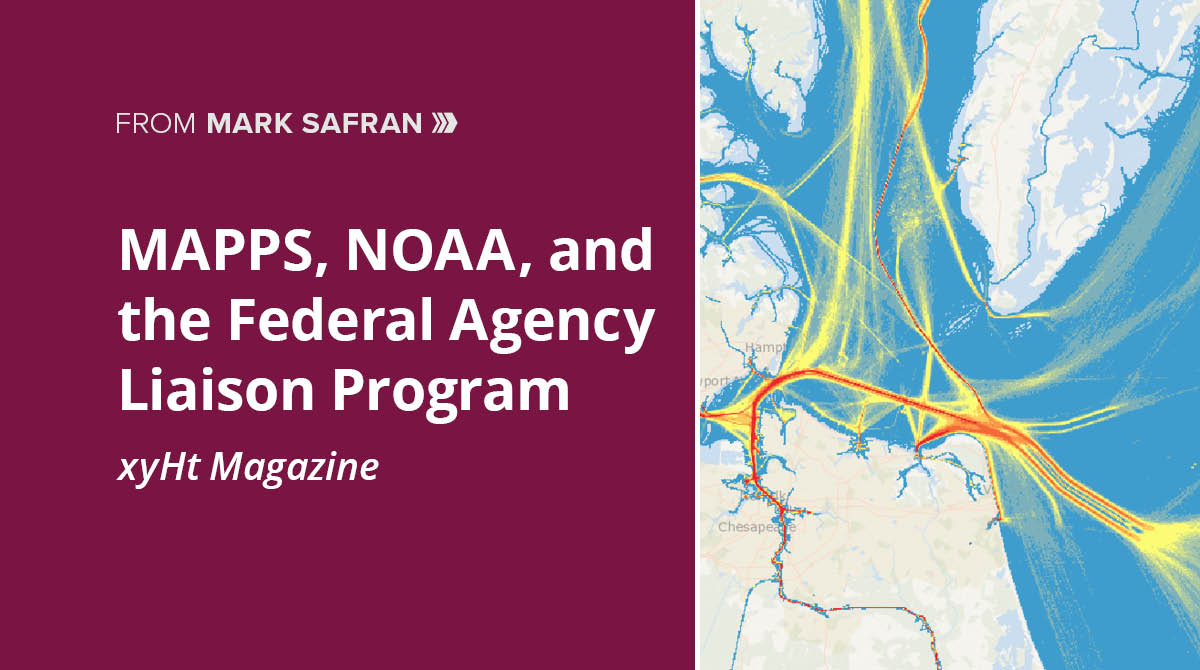 In this <a href="/xyHt/">xyHt</a> Magazine article, Dewberry Vice President Mark Safran describes the MAPPS Federal Agency Liaison Program and its work with NOAA to support #geospatial projects and programs, including contributing to long-term #sustainability of coastlines: issuu.com/diversionspub/…