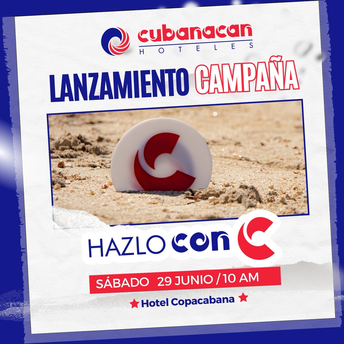 🗓El próximo 29 de junio, a las 10 de la mañana en el Hotel Copacabana esperamos que te sumes a nuestro team, para que vivas de primera mano la presentación de la Campaña de Comunicación Hazlo con C, por la calidad de los servicios.
#HazloConC #comunicación #calidad