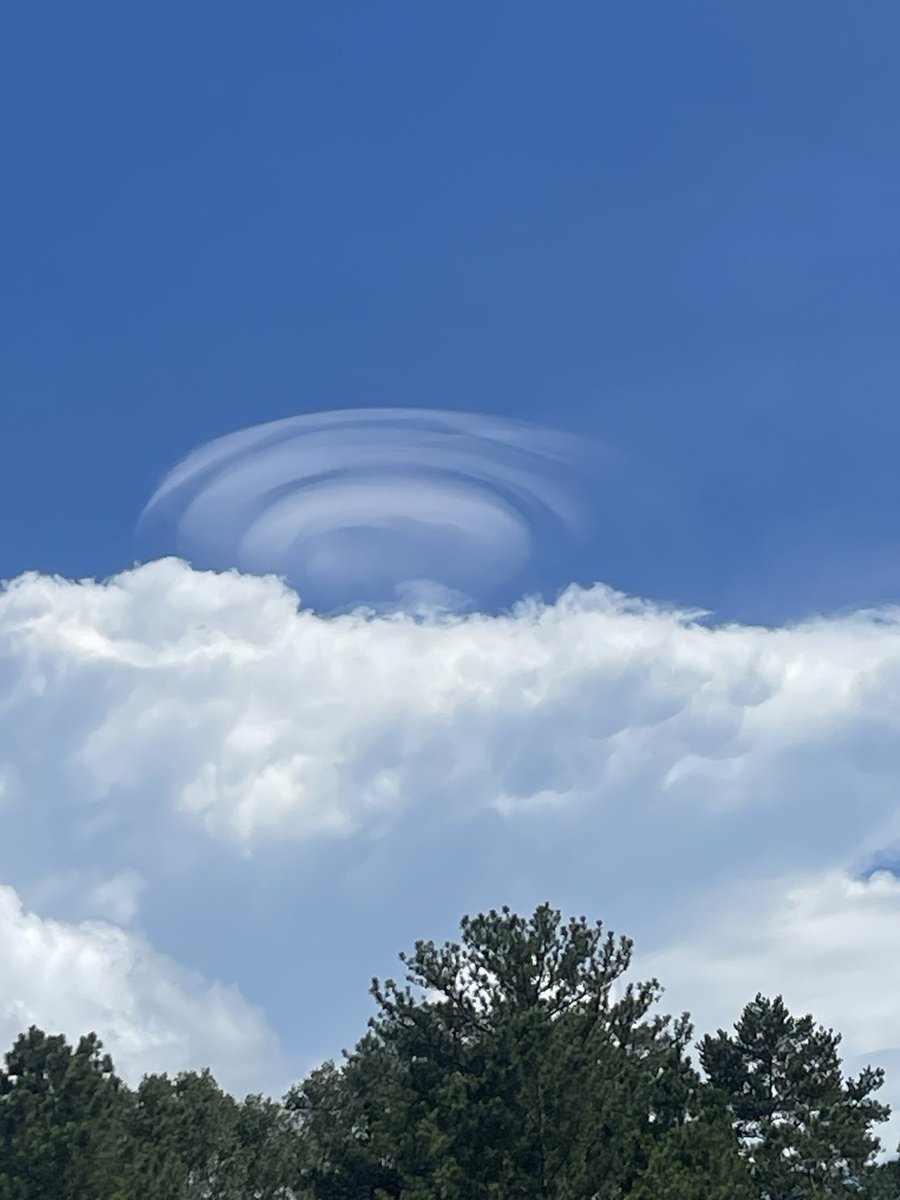 Sawyer_WX's tweet photo. Very neat looking Pileus forming on top of these towering cumulus clouds to the Northeast of Walker, Louisiana. 
@rogers_balin @holidaywx @WBRZweather #lawx https://t.co/equiBOy4mQ