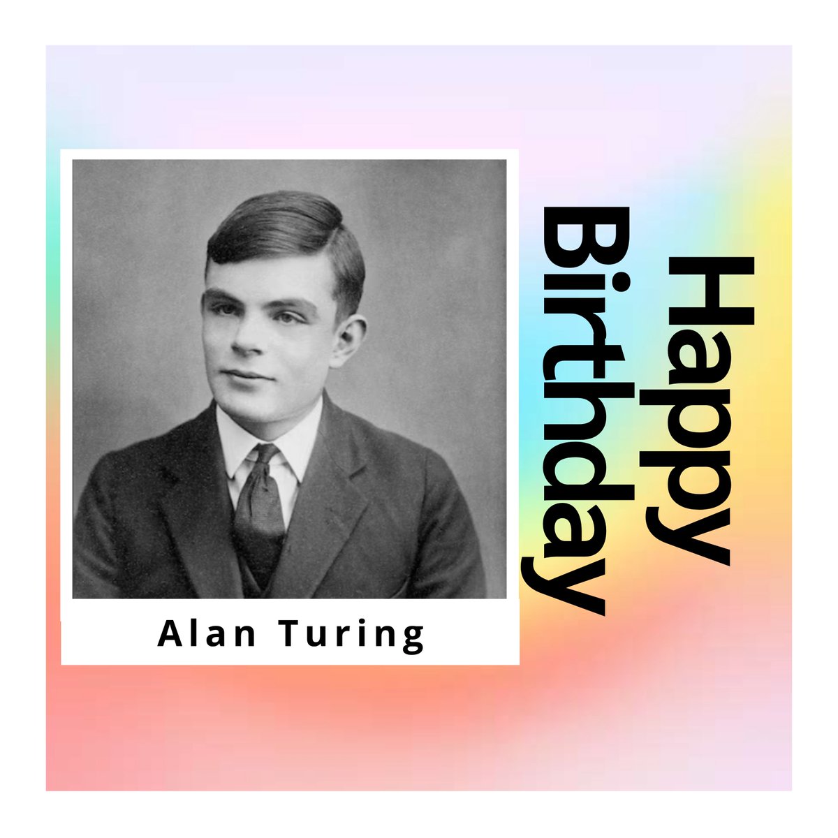 We celebrate Alan Turing's birthday this week! 📷

Today, his legacy lives on through the Center for Networked Systems <a href="/CNSUCSD/">Center for Networked Systems (CNS)</a> @ucsandiego's Alan Turing Memorial Scholarship, supporting LGBTQIA+ and ally undergraduates with awards up to $12,000.