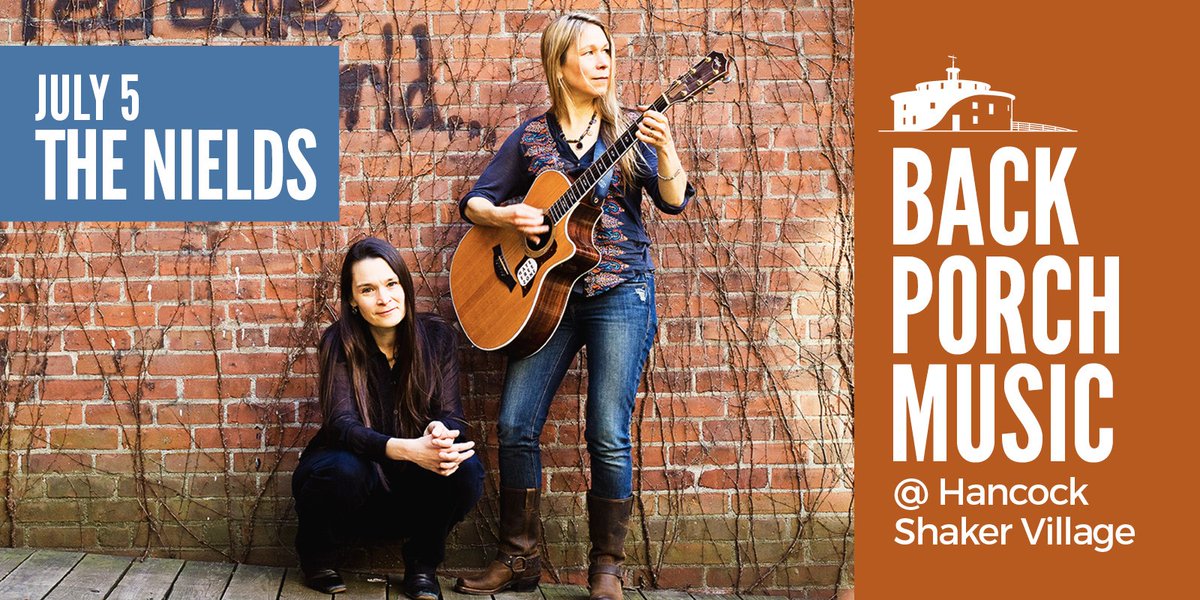 HilltwnFamilies's tweet photo. 🎤 Catch The Nields live at Hancock Shaker Village TONIGHT, July 5 in #PittsfieldMA! Enjoy a blend of folk and rock with great food and a cozy atmosphere.
Discover more: https://t.co/1IDBM0CKNM
@HancockShaker @NerKat #TheNields #SummerConcerts #westernmass #intheberkshires https://t.co/k4pX4vAEzc
