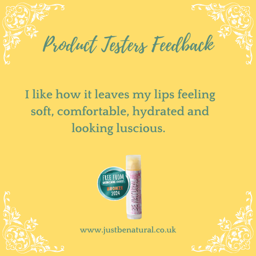 JustBeNaturalLP's tweet photo. Delighted that our Be Natural Intensive lip balm won it's 3rd award today - in the 2024 Free From Skincare Awards! #FFSA24 #lipcare #organiclipbalm #awardwinner https://t.co/3UwiqUgb63