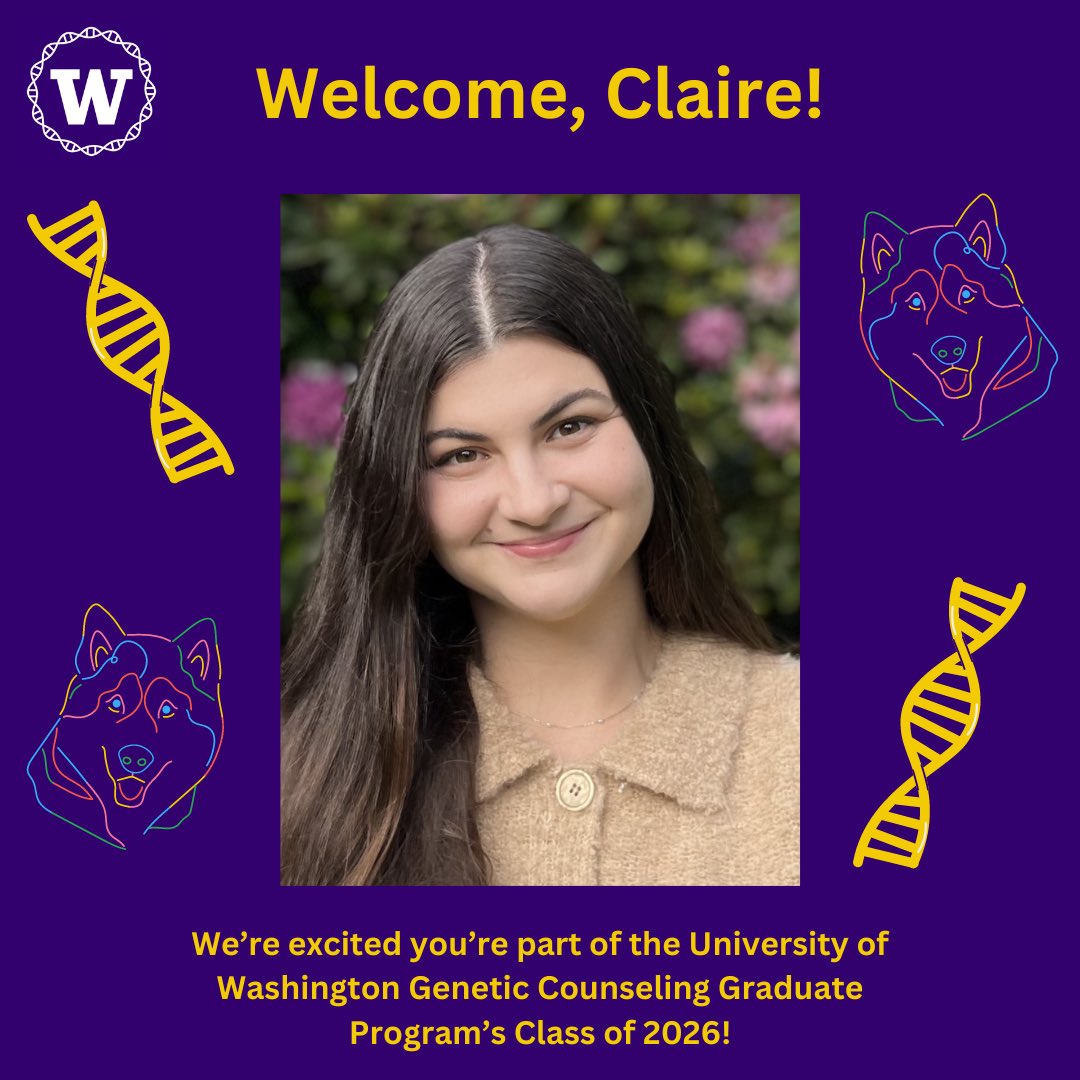 UW Genetic Counseling Graduate Program tweet media