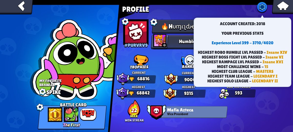 Ya se me habia olvidado ese 399 de exp 💀