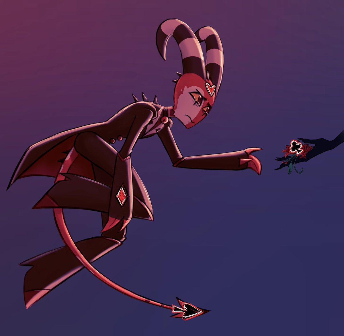 StepLopp's tweet image. Missing one suit. 

#HelluvaBoss #HelluvaBossBlitzø